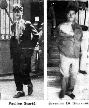El jueves 29 de enero de 1931 Severino fue detenido al salir de una imprenta